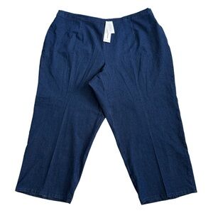 NWT Alfred Dunner Classic Fit Comfort Waist Easy Care Pants Women Plus Size 24W